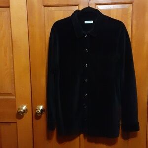 Marsh Landing Corduroy Button Down Top